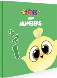 Giligilis and  Numbers / İngilizce Eğitici Mini Karton Kitap Serisi