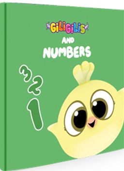 Giligilis and  Numbers / İngilizce Eğitici Mini Karton Kitap Serisi