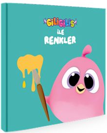 Giligilis ile Renkler / Eğitici Mini Karton Kitap Serisi