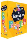 Giligilis ile Öğrenelim Seti (5 Kitap) / Eğitici Mini Karton Kitap Serisi