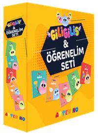 Giligilis ile Öğrenelim Seti (5 Kitap) / Eğitici Mini Karton Kitap Serisi