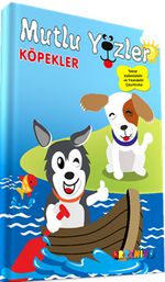 Mutlu Yüzler: Köpekler & Tekrar Kullanılabilir ve Yıkanabilir Çıkartmalı Kitap Serisi
