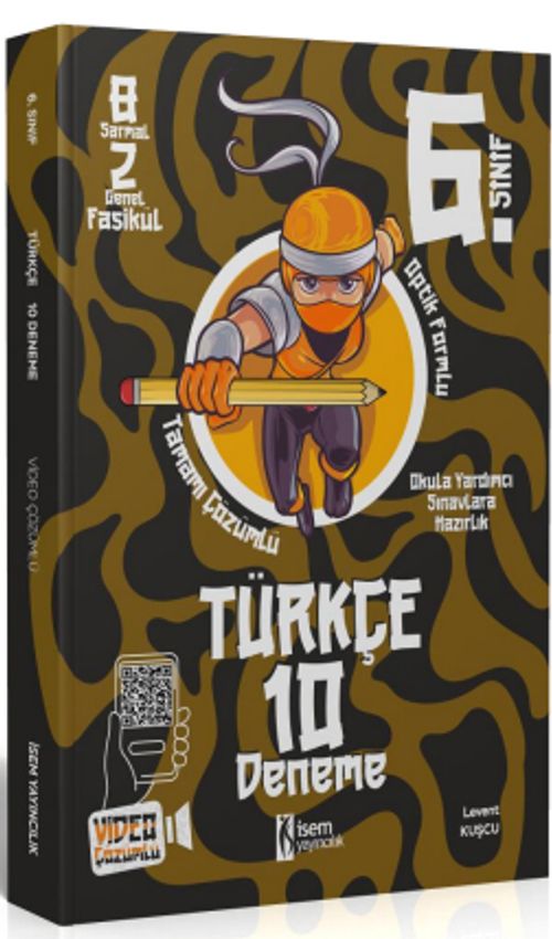 2023 6. Sınıf Türkçe 10 Deneme