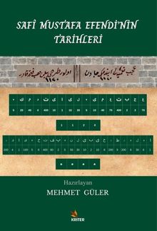 Safî Mustafa Efendi'nin Tarihleri
