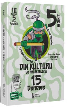 2023 5. Sınıf Din Kültürü ve Ahlak Bilgisi 15 Deneme