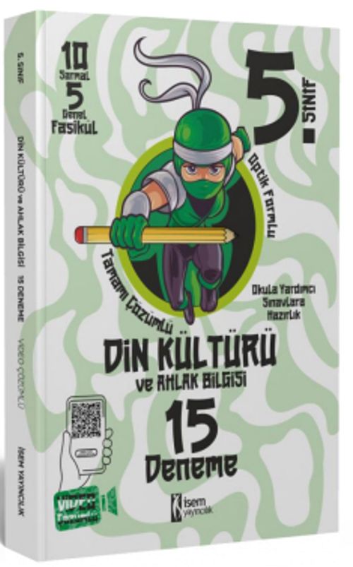 2023 5. Sınıf Din Kültürü ve Ahlak Bilgisi 15 Deneme
