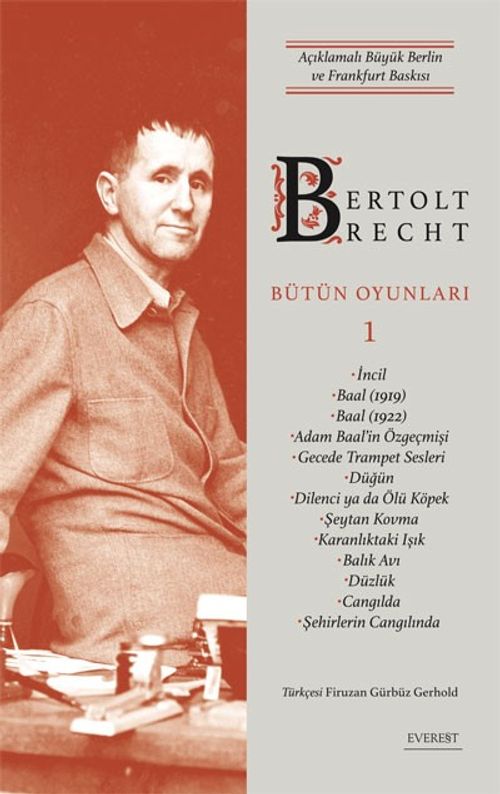 Bertolt Brecht Bütün Oyunları 1 (Karton Kapak) (Bertolt Brecht