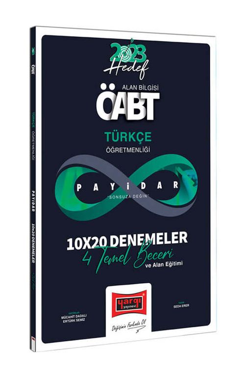 2023 KPSS ÖABT Türkçe Öğretmenliği Payidar 10x20 Deneme 