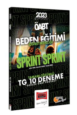 2023 KPSS ÖABT Sprint Beden Eğitimi Öğretmenliği Tamamı Çözümlü TG 10 Deneme Sınavı 