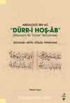 Abdulcelil İbn Ali “Dürr-İ Hoş-Ab” (Manzum Bir “Dürer” Tercümesi)