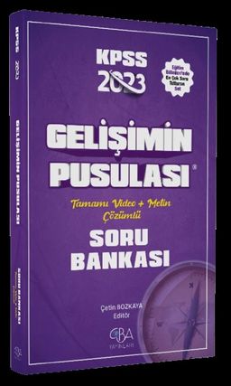 2023 KPSS Eğitim Bilimleri Gelişim Psikolojisinin Pusulası Soru Bankası