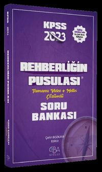 2023 KPSS Eğitim Bilimleri Rehberliğin Pusulası Soru Bankası Video Çözümlü