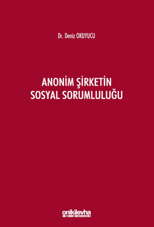 Anonim Şirketin Sosyal Sorumluluğu