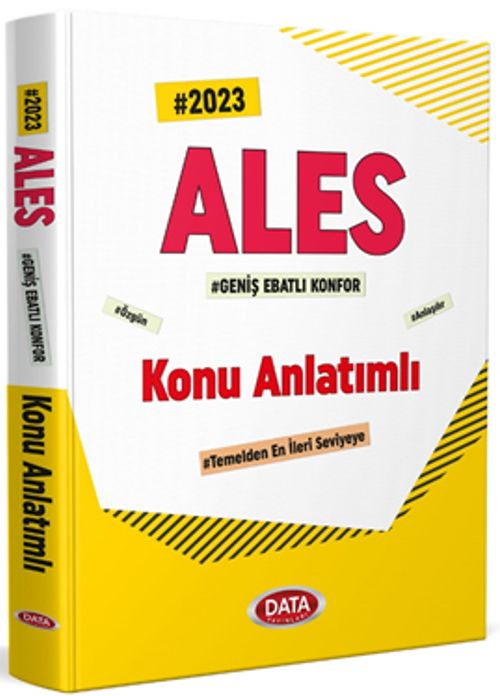 2023 ALES Konu Anlatımlı 