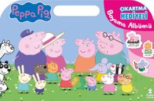Peppa Pig Çıkartma Hediyeli Boyama Albümü
