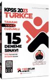 2023 KPSS Atölye Serisi Türkçe Tamamı Video Çözümlü 15 Deneme Sınavı