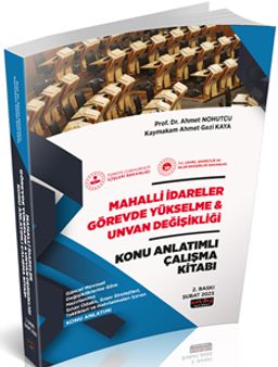 Mahalli İdareler GYS ve Unvan Değişikliği Konu Anlatımı