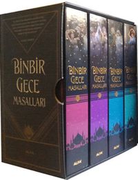 Binbir Gece Masalları (4 Kitap Birarada Kutulu+Ciltli)