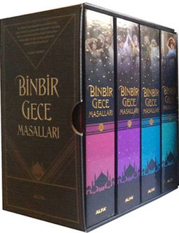Binbir Gece Masalları (4 Kitap Birarada Kutulu+Ciltli)