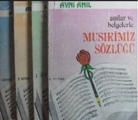 -Anılar ve Belgelerle Musikimiz Sözlüğü (4 Cilt) Kod: 6-D-41