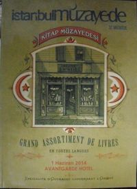 İstanbul Müzayede 32. Kitap Müzayedesi  (1-X-20)