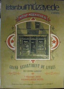 İstanbul Müzayede 32. Kitap Müzayedesi  (1-X-20)