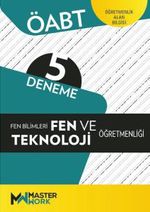 ÖABT Fen Bilimleri ve Teknoloji Öğretmenliği - Öğretmenlik Alan Bilgisi - 5 Deneme