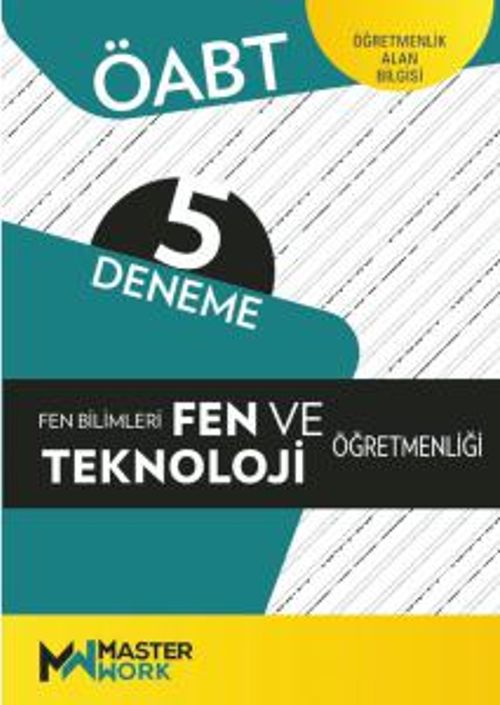 ÖABT Fen Bilimleri ve Teknoloji Öğretmenliği - Öğretmenlik Alan Bilgisi - 5 Deneme