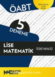 ÖABT Lise Matematik Öğretmenliği - Öğretmenlik Alan Bilgisi - 5 Deneme