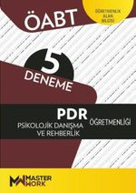 ÖABT PDR Psikolojik Danışma ve Rehberlik Öğretmenliği - Öğretmenlik Alan Bilgisi - 5 Deneme