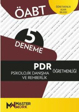 ÖABT PDR Psikolojik Danışma ve Rehberlik Öğretmenliği - Öğretmenlik Alan Bilgisi - 5 Deneme