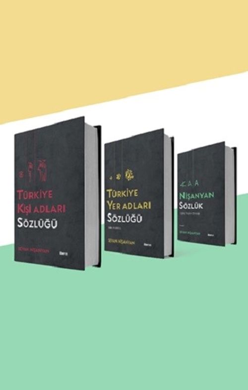 Nişanyan Sözlük Seti (3 Kitap) (Ciltli)