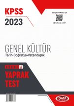 KPSS Genel Kültür Yaprak Test 