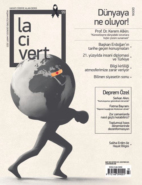 Lacivert Yaşam Kültürü Dergisi Sayı:99 Mart 2023