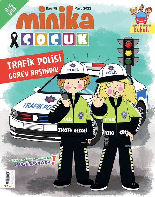 Minika Çocuk Aylık Çocuk Dergisi Sayı: 75 Mart 2023