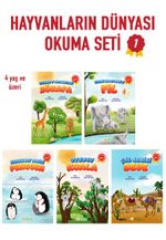 Hayvanların Dünyası Okuma Seti 1 (5 Kitap)