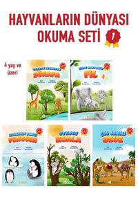 Hayvanların Dünyası Okuma Seti 1 (5 Kitap)