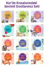 Kur'an Kıssalarındaki Sevimli Dostlarımız Seti (12 Kitap)