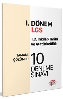 Dönem T.C. İnkılap Tarihi ve Atatürkçülük Çözümlü 10 Deneme Sınavı