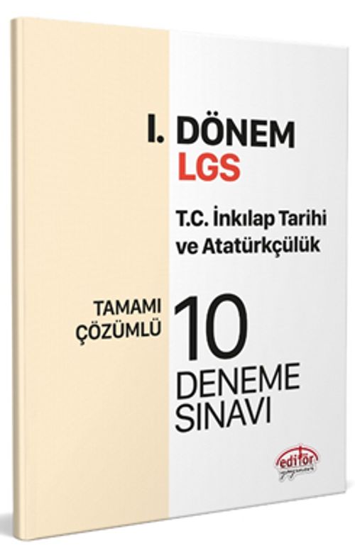 Dönem T.C. İnkılap Tarihi ve Atatürkçülük Çözümlü 10 Deneme Sınavı