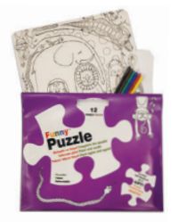 Funny Mat Washable Puzzle - Sevimli Dostlar