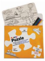 Funny Mat Washable Puzzle - Taşıtlar