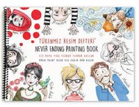 Tükenmez Resim Defteri (Kod:3031)