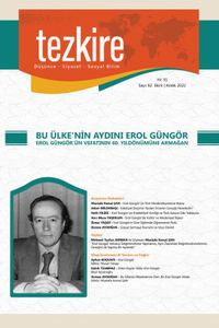 Tezkire Düşünce-Siyaset-Sosyal Bilim Dergisi Sayı:82 Ekim-Aralık 2022