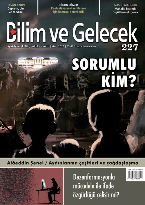 Bilim ve Gelecek Dergisi Sayı:227 Mart 2023