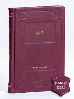 Açlık (Hakiki Deri, Ciltli, İplik Dikişli)