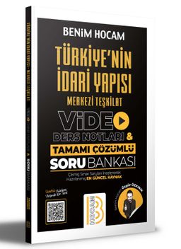 Türkiye'nin İdari Yapısı Merkezi Teşkilat Video Ders Notları ve Tamamı Çözümlü Soru Bankası