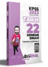 2023 KPSS Tarih Tamamı &Ccedil;&ouml;z&uuml;ml&uuml; 22 Deneme Sınavı