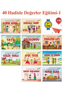 40 Hadisle Değerler Eğitimi 1 (10 Kitap)