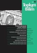 Toplum ve Bilim Sayı:163